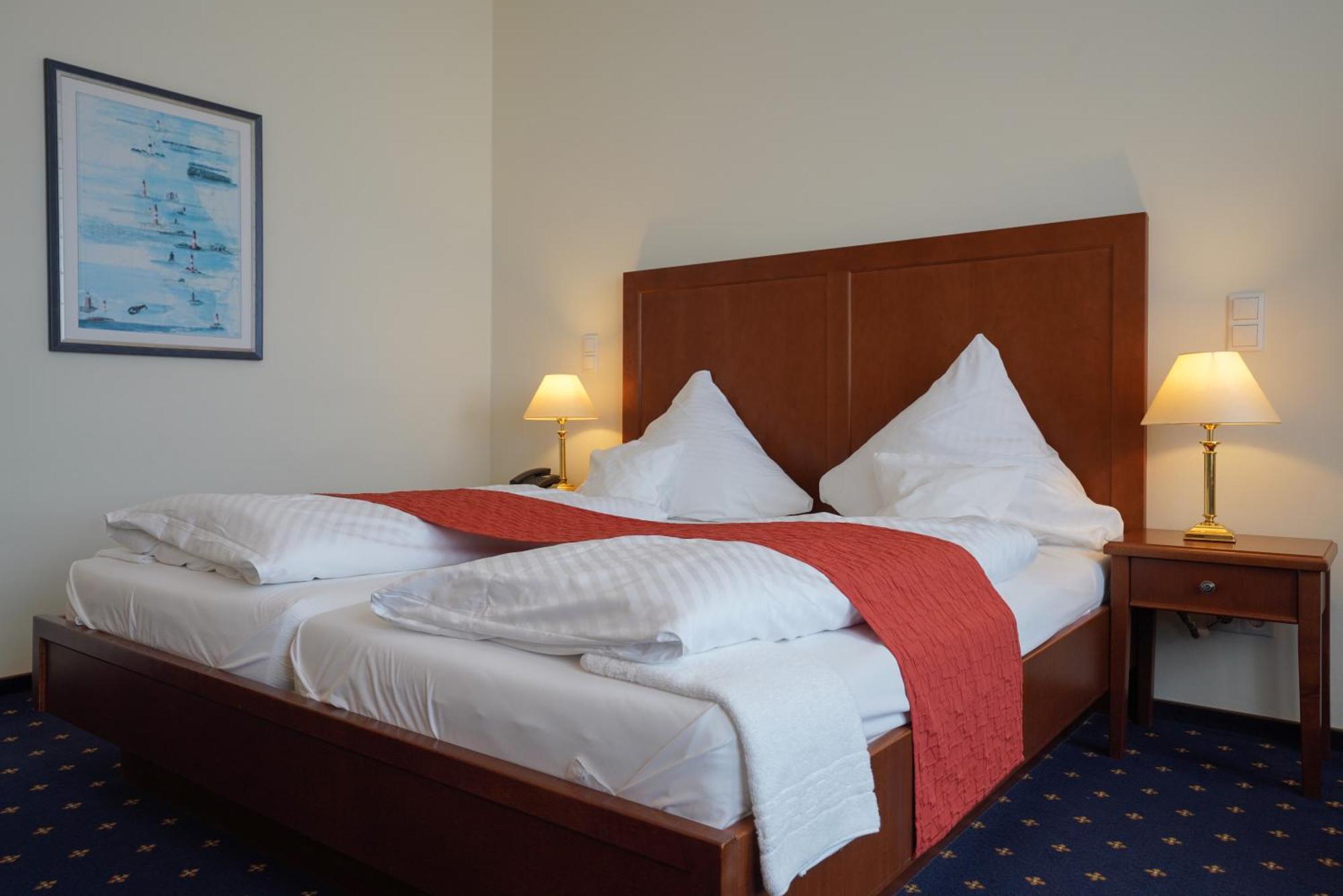 Strandhotel Ostfriesenhof 보르쿰 객실 사진