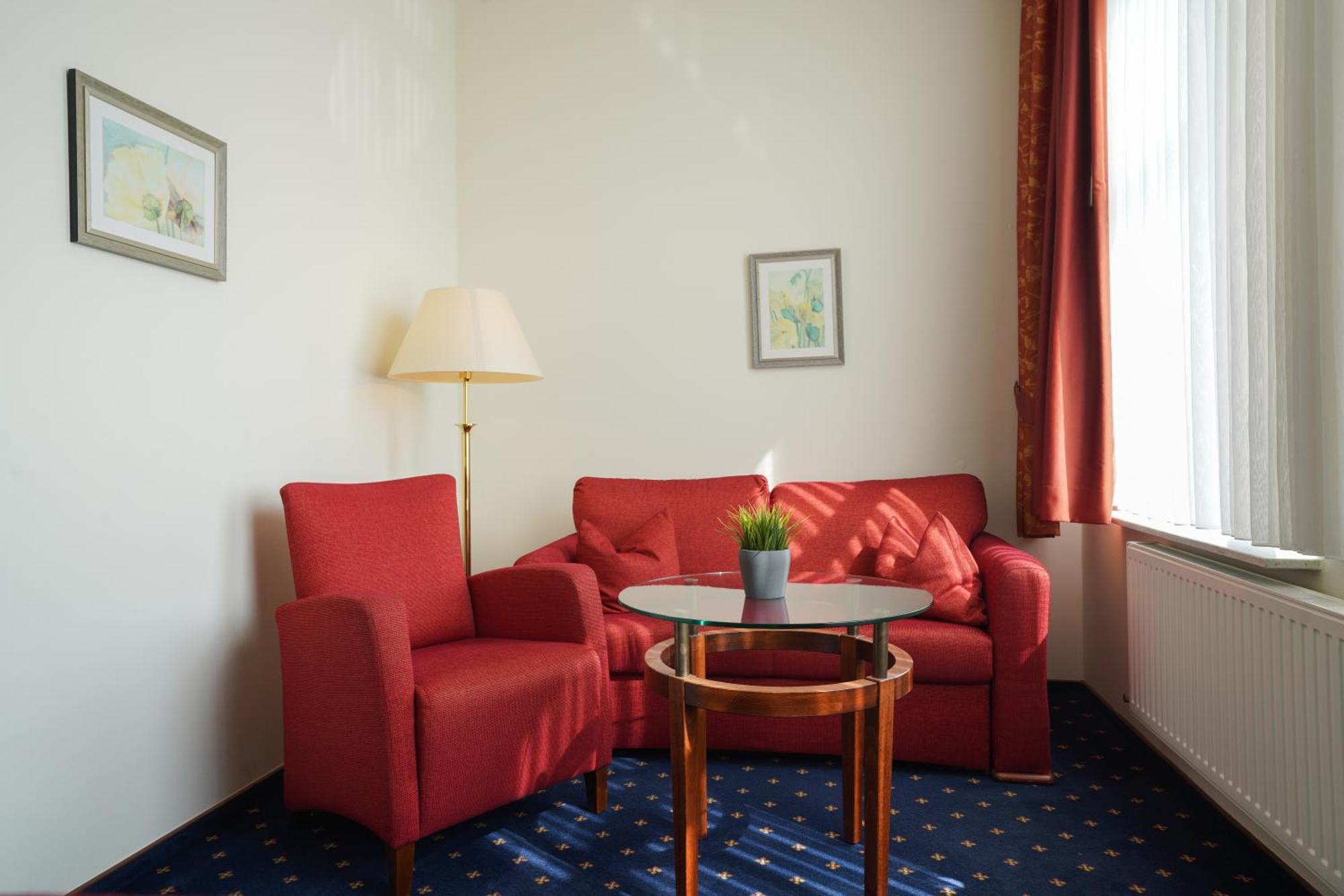 Strandhotel Ostfriesenhof 보르쿰 객실 사진